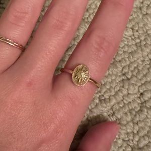 Mejuri gold vermeil ring, size 7
